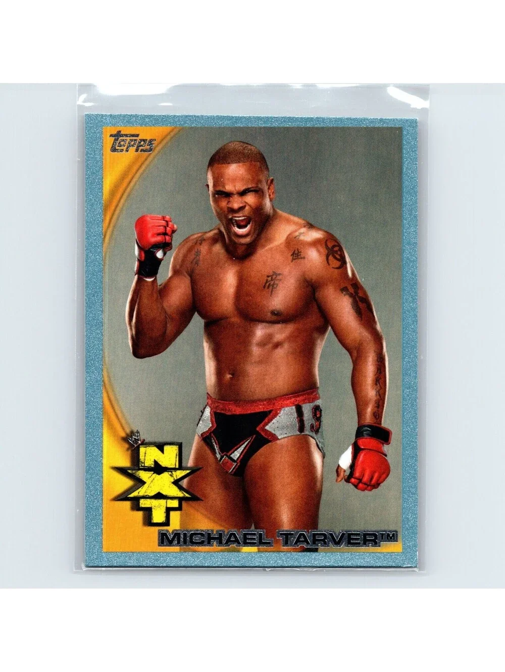 2010 Topps WWE Michael Tarver Rookie #65 Blue #/2010